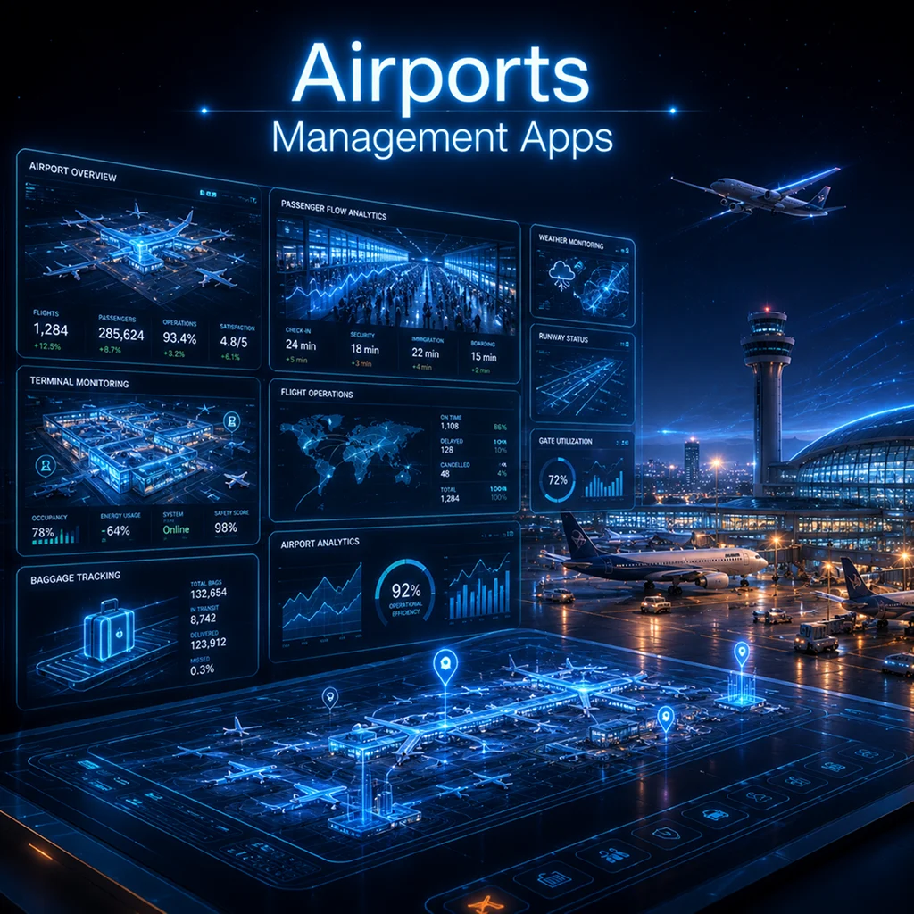 Airports Management App Development Service